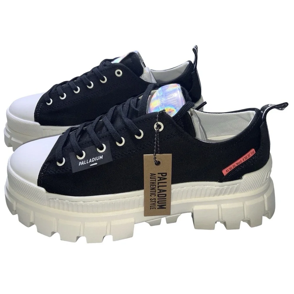 Palladium Women's Revolt Lo Tx Sneaker Size 10‎ NIB Platform